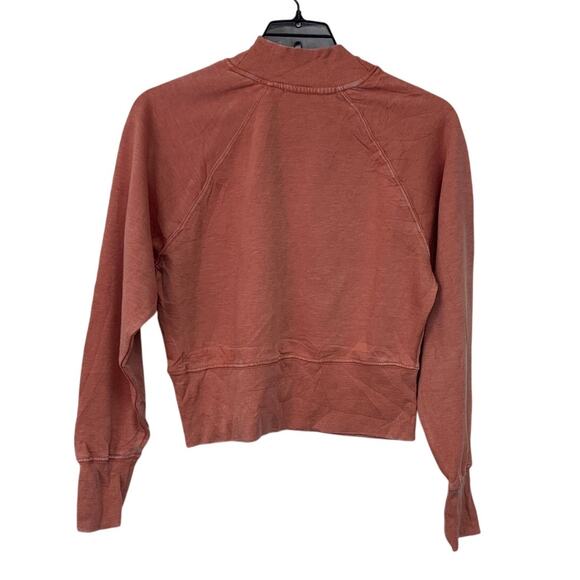 Upcycled Hand Printed Womens Small Halloween Jack & Sally Long Sleeve Sweatshirt - Picture 3 of 5